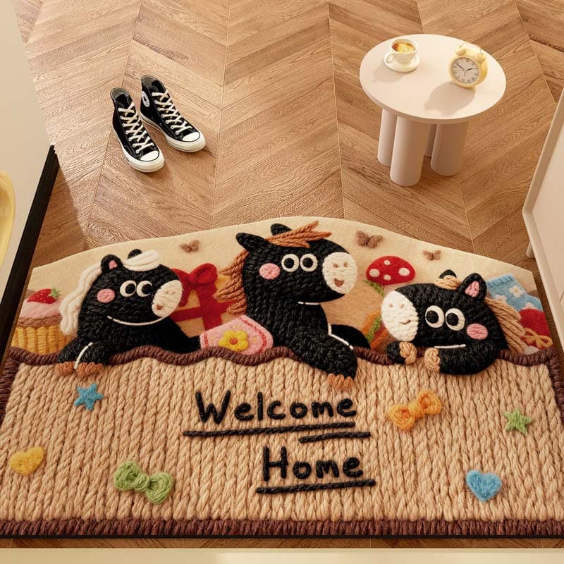 Entrance Door Mats Can Be Cut and Laid Across Large Areas, Large-Area Diatomaceous Earth Mats, Door Mats for Entryways, Dropshipping Available