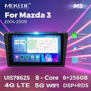 For Mazda 3 2004-2009 Android Large Screen Center Console Navigation Radio 8+256G
