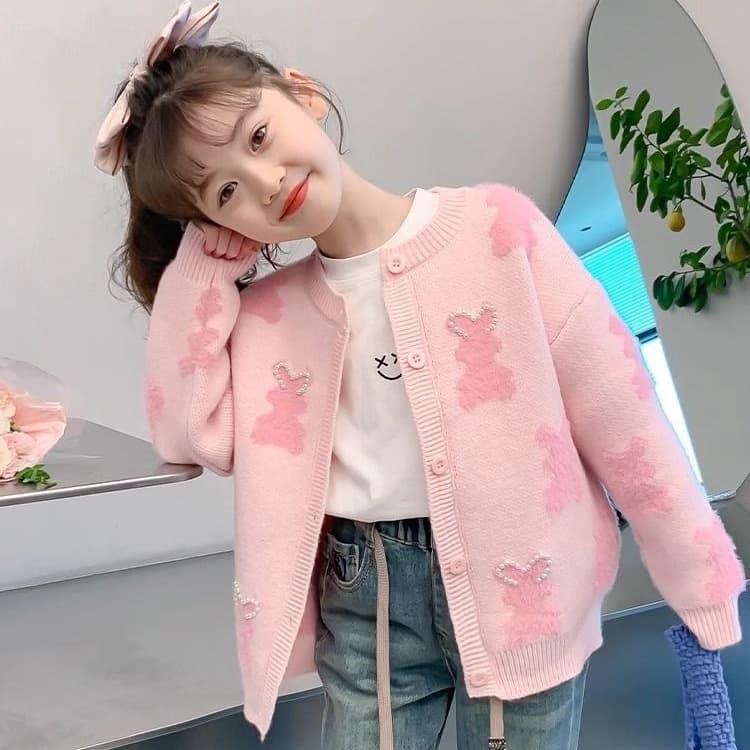 Boys' and Girls' Knit Cardigan Jackets, Pattern Making, Private Customization, Processing from Provided Designs or Samples