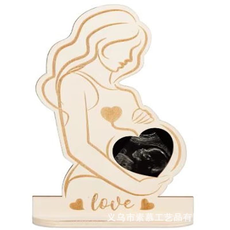 New Cross-Border Decoration Baby Birth Milestone Keepsake Ultrasound Photo Frame Pregnancy Memento Craft Ornament