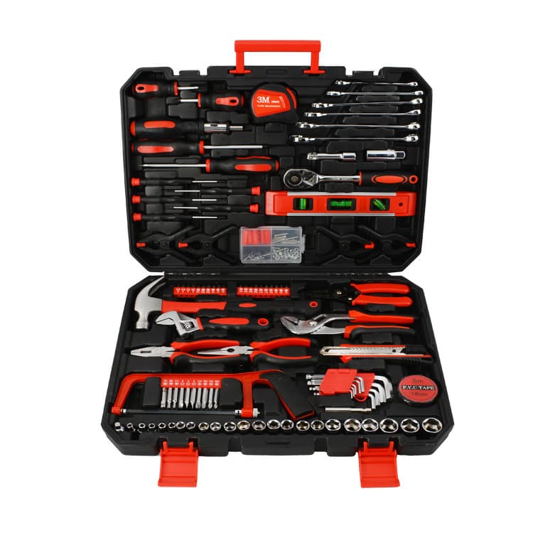 E-commerce in stock, 112-piece household hardware electric combination tool set, manual tool kit