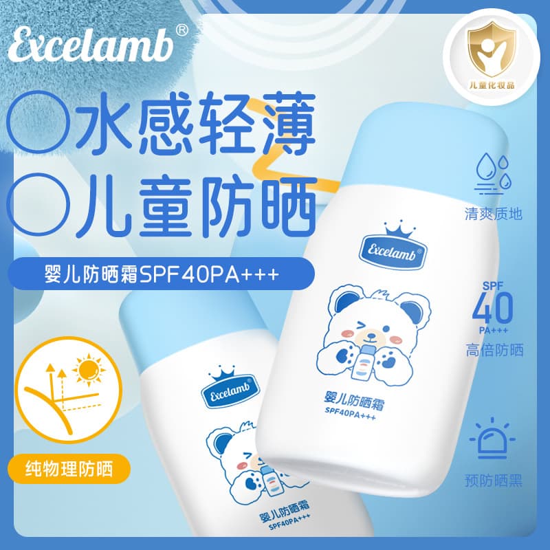 Royal Infant & Child Sunscreen for Boys and Girls, Baby UV Protection, Elementary School Student Barrier Sunscreen Lotion, Outdoor Distribution