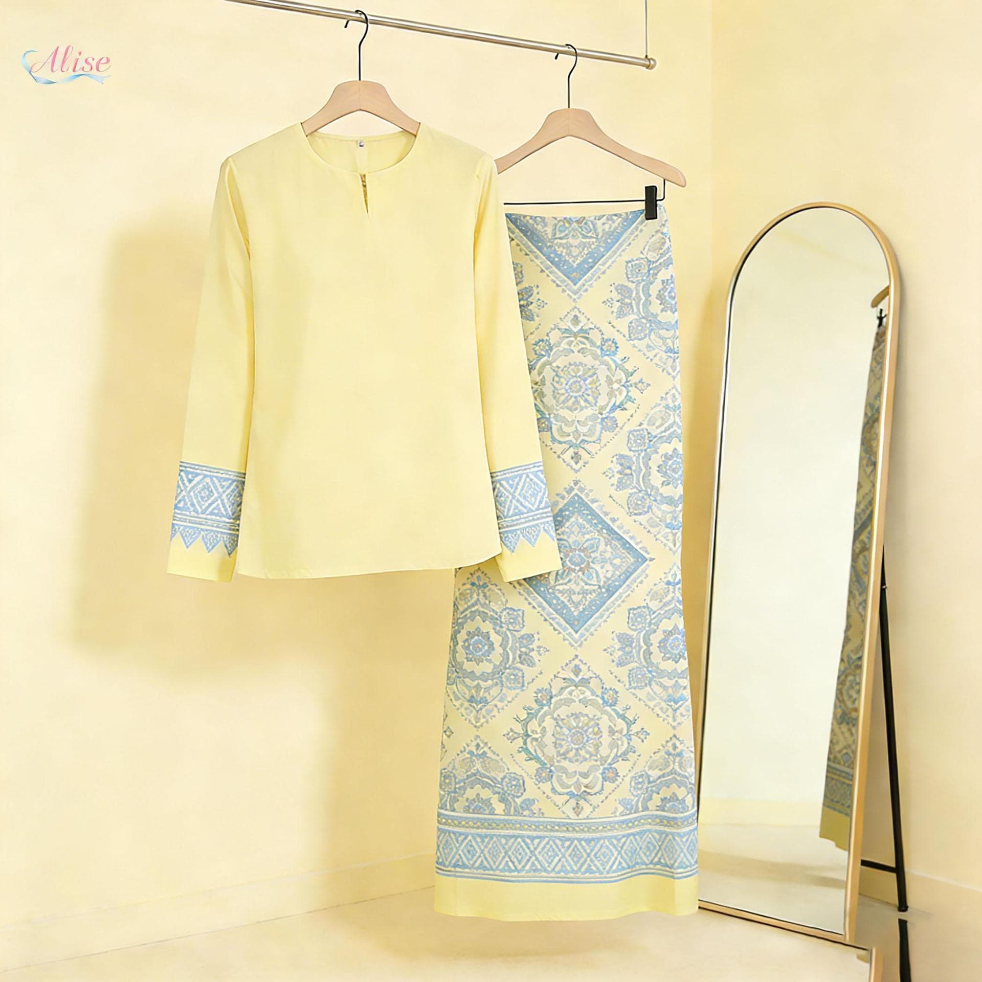 2026 Cross-border Amazon Independent Site Fashion Long Skirt Two-Piece Set 3D Design