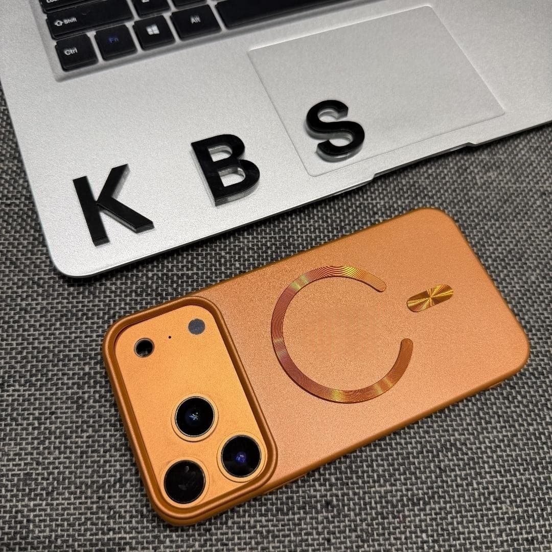 For Apple XS Max Converted to 17 Pro Max Modified Phone Matte High Quality Original Feel Metal Magnetic Phone Case