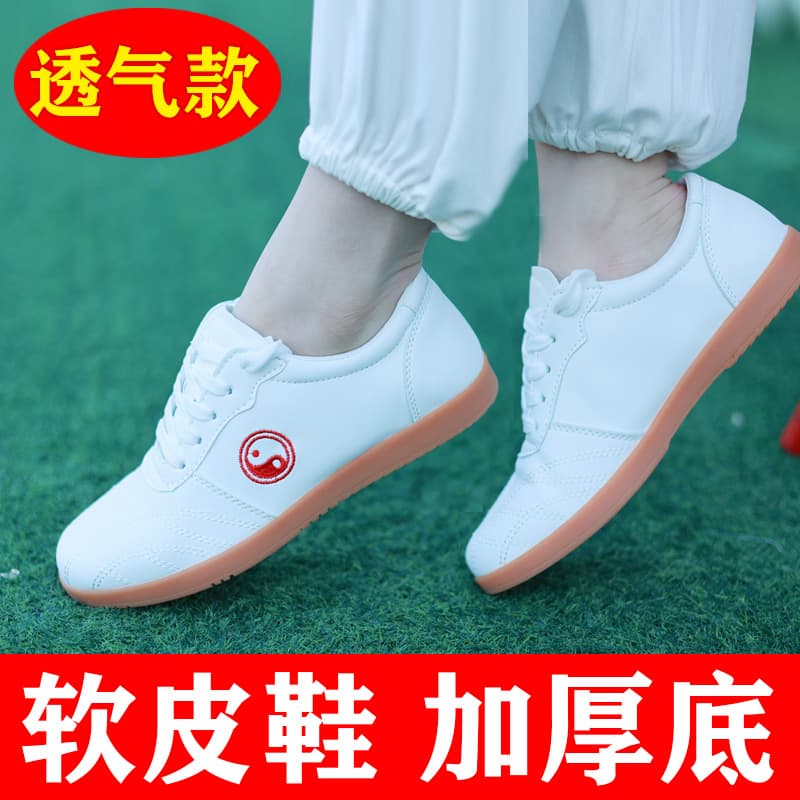 Tai Chi Shoes for Women with Rubber Sole, Men's Martial Arts Training Shoes, New Spring, Autumn, and Summer Styles