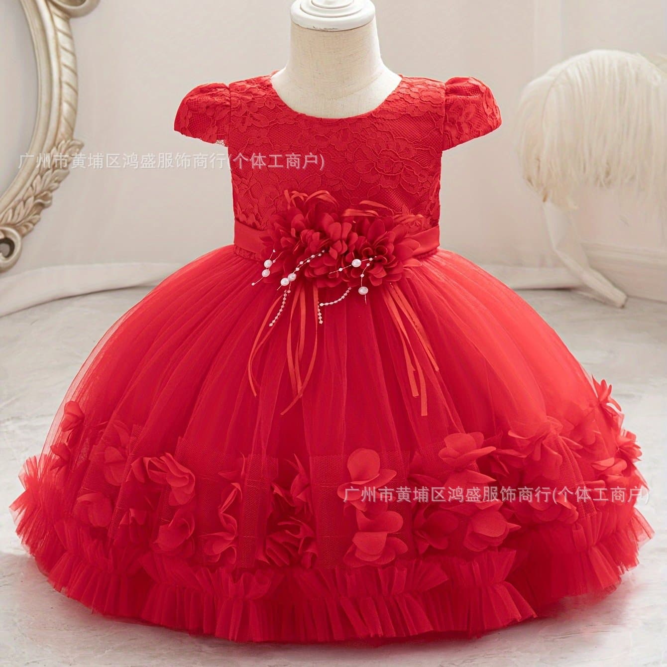 girl elegance soiree full dress princess party dress ig hot