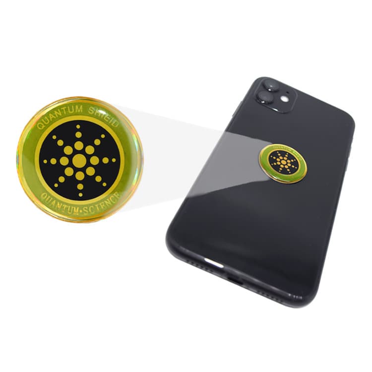 Sunflower Anti-radiation Sticker, Phone Radiation Protection, Battery Radiation Shield with Customizable Logo
