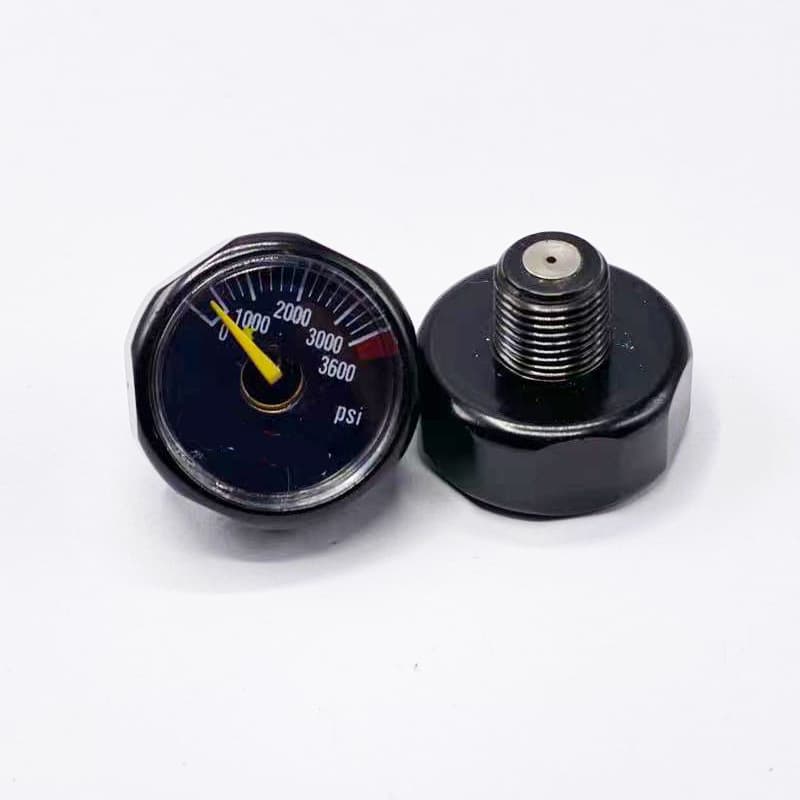 600-5000psi M10*1 Thread High Pressure Mini Pressure Gauge psi Pressure Gauge