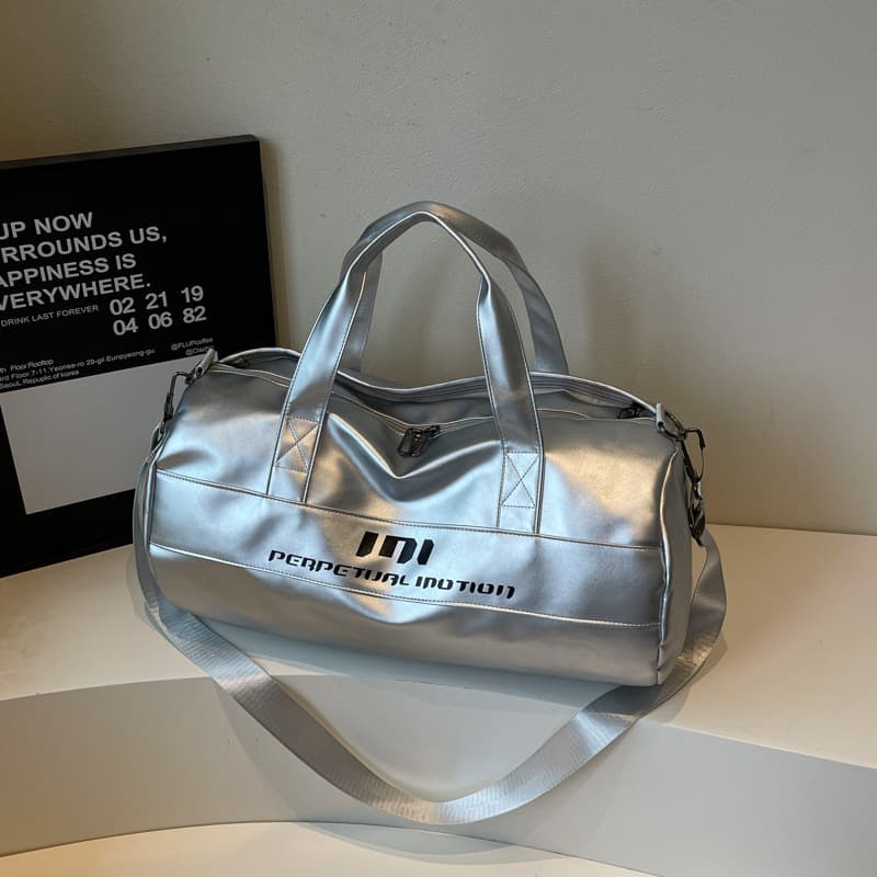 Women's Waterproof Sports Gym Bag with Wet-Dry Separation, Short Trip Travel Bag, Lightweight Large Capacity Storage Luggage Bag