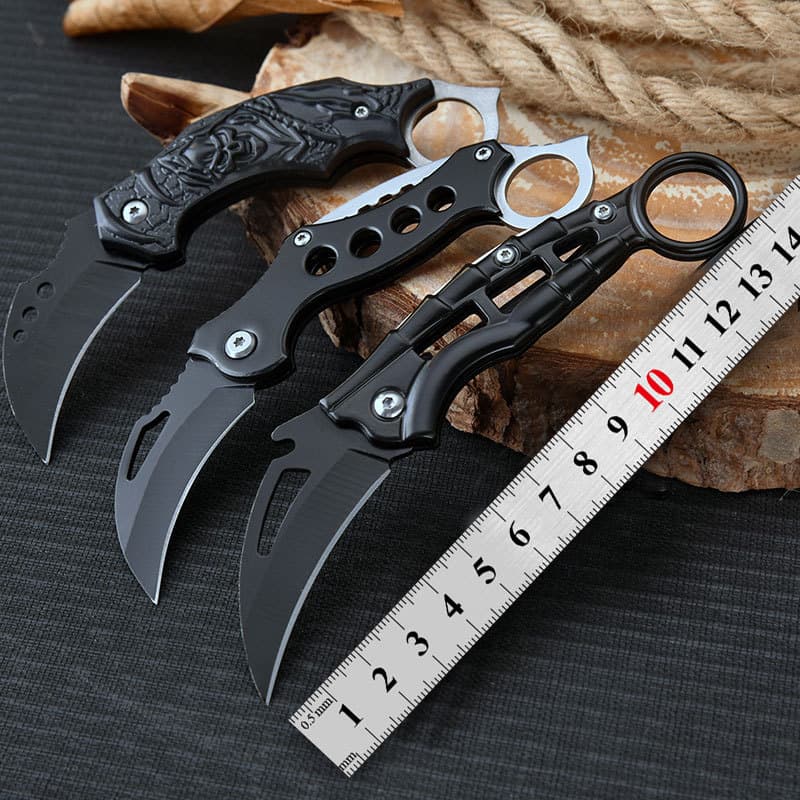 Wholesale Small Knife Outdoor Folding Knife Mini Survival High Hardness Portable Multi-function Outdoor Tool