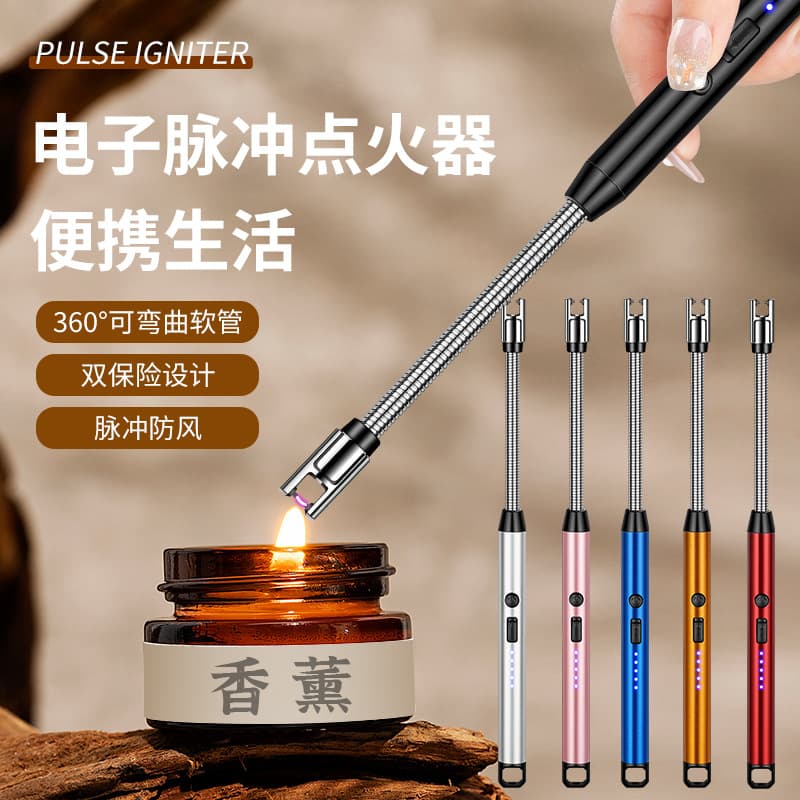 JL897 aromatherapy candle kitchen igniter natural gas pulse charging ignition gun electronic ignition rod lighter