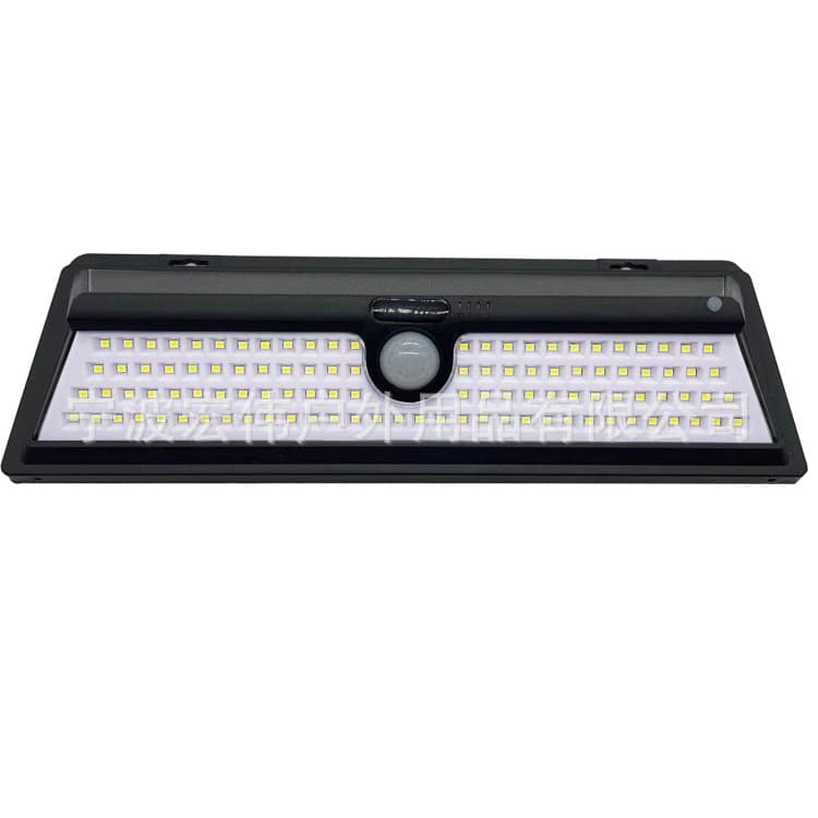 Outdoor Solar Wall Light with Motion Sensor, Garden Yard Light, Amazon In-Stock, 118 LED Solar Wall Light