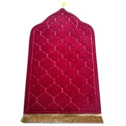 Amazon Cross-Border Etiquette Welcome Mat Wholesale Carpet Living Room Prayer Mat Flannel Floor Mat Irregular Embossed Pad