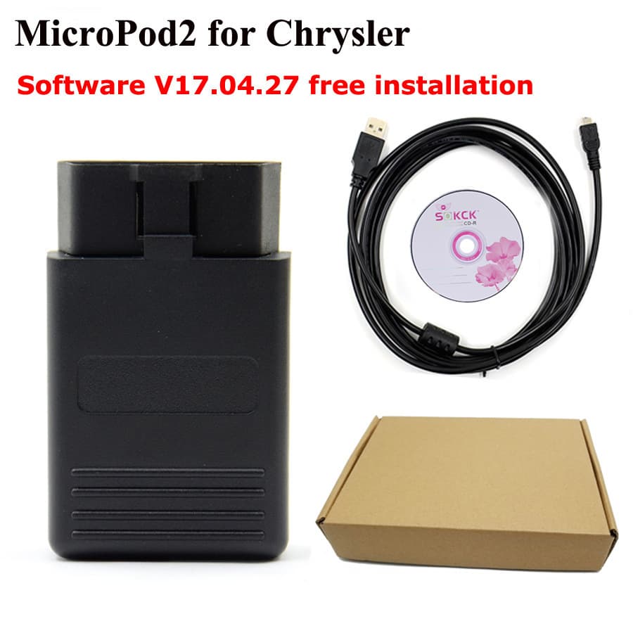MicroPod 2 wiTech17.04.27 OBD2 Chrysler Diagnostic Programming OBD2 Diagnostic Tool