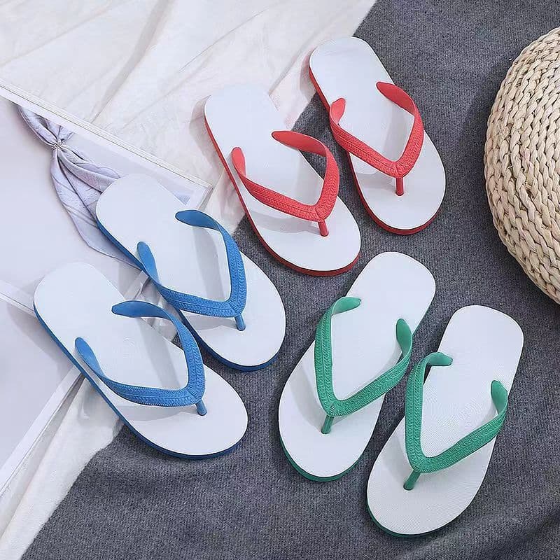 Unisex Southeast Asia Rubber Thong Slippers Summer Beach Sandals Comfortable Breathable Water Shoes for Men And Women