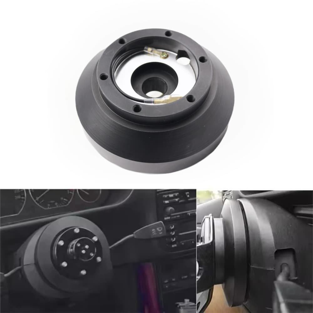 Cross-Border Hot Selling Car Steering Wheel Base Adapter for BMW 3 Series 5 Series 6 Series 7 Series 318i M3 M5 E30 H