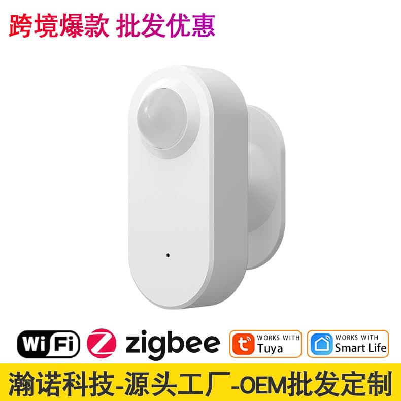 Tuya WiFi Human Presence Sensor Light Sensor 24G Millimeter Wave Radar Detector Ceiling Smart Control