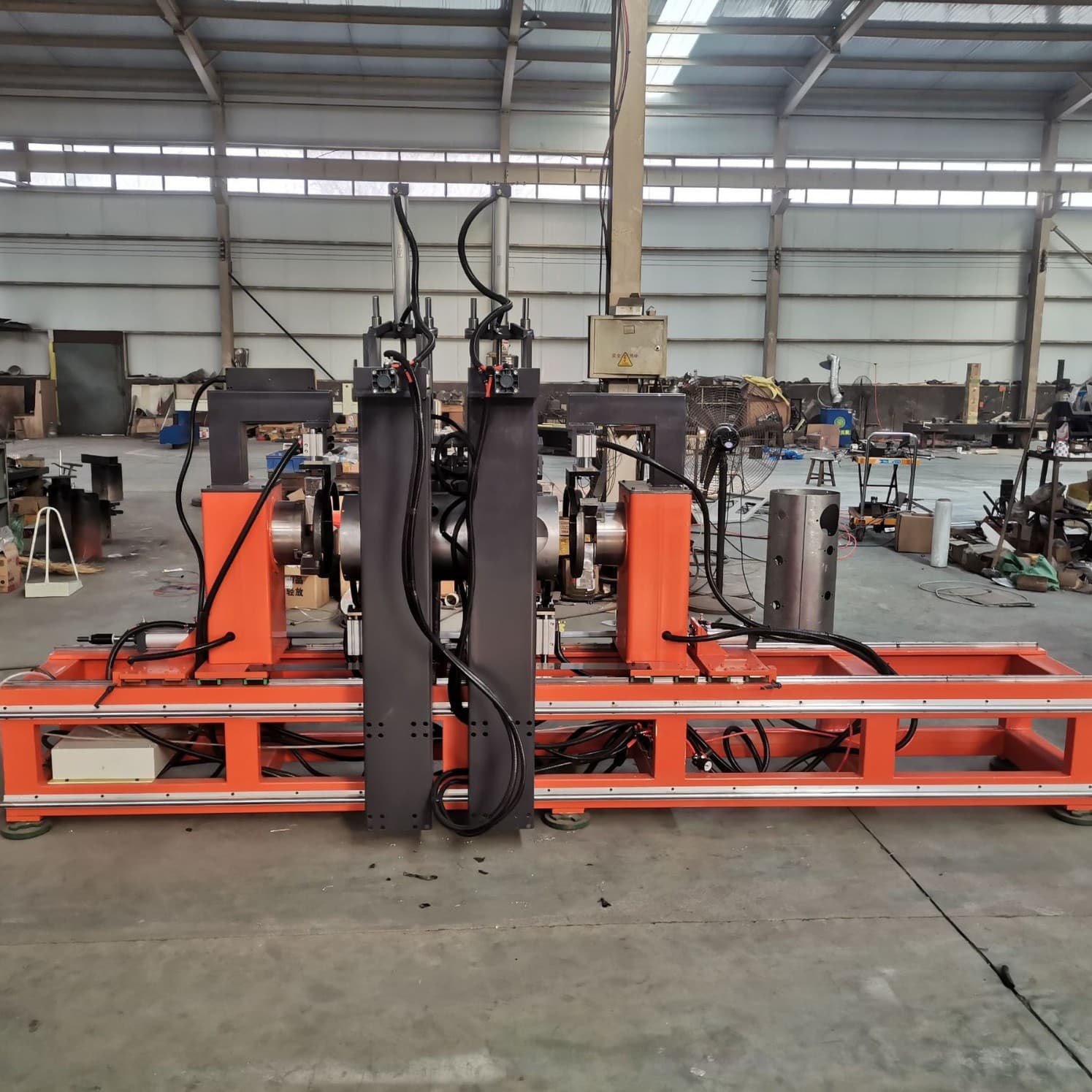 Metal Circular Seam Welding Equipment, Automatic Welding for Carbon Steel Ring Pipes, Axle Argon Arc Welding Machine