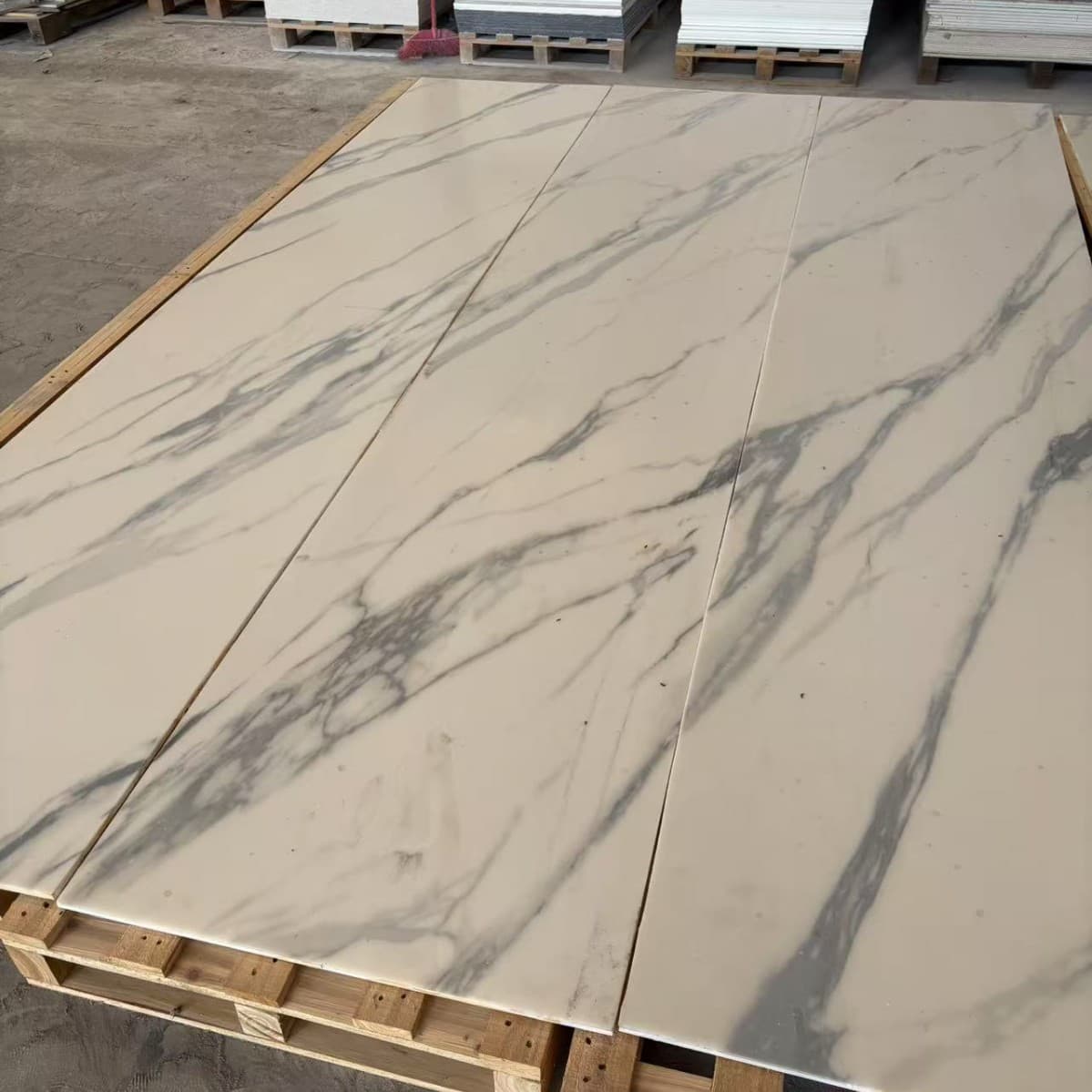 Guangdong Silide Acrylic Artificial Stone: A source manufacturer of composite acrylic artificial stone for foreign trade and export.