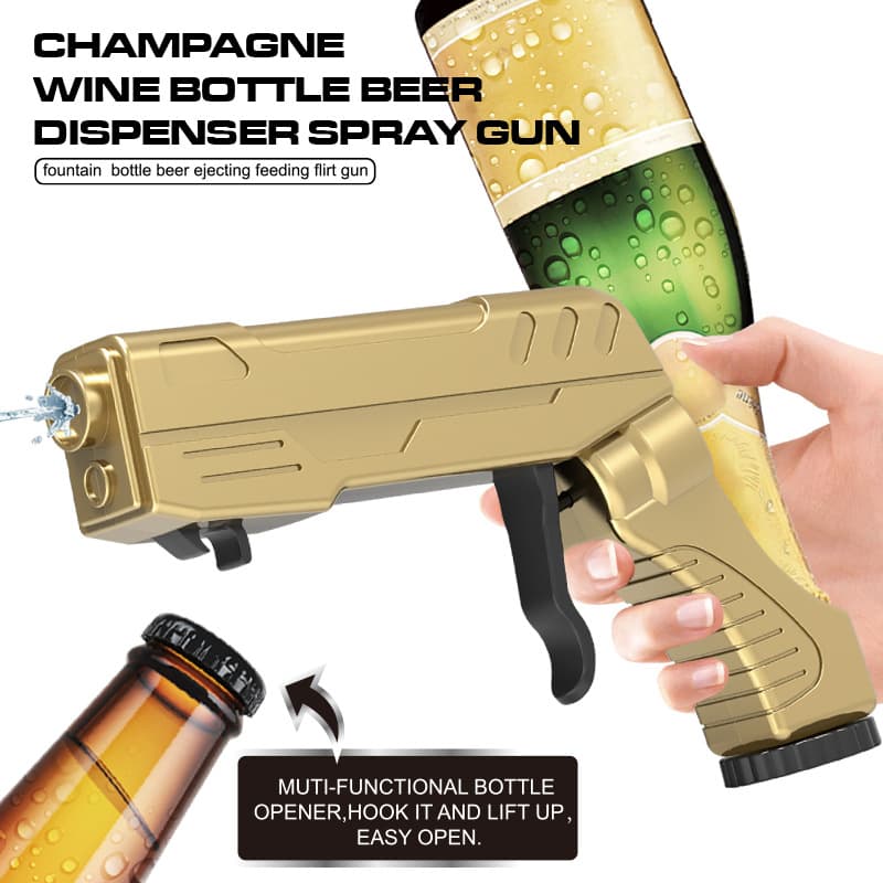 Champagne Gun Beer Gun New Product Wine Bottle Stopper Feeder Bar Party Atmosphere Props Spray Sprayer