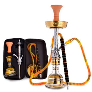 Cross-border Product Supply Arabic Hookah Set Egyptian Style with Carrying Bag Shisha Single Pipe Hookah