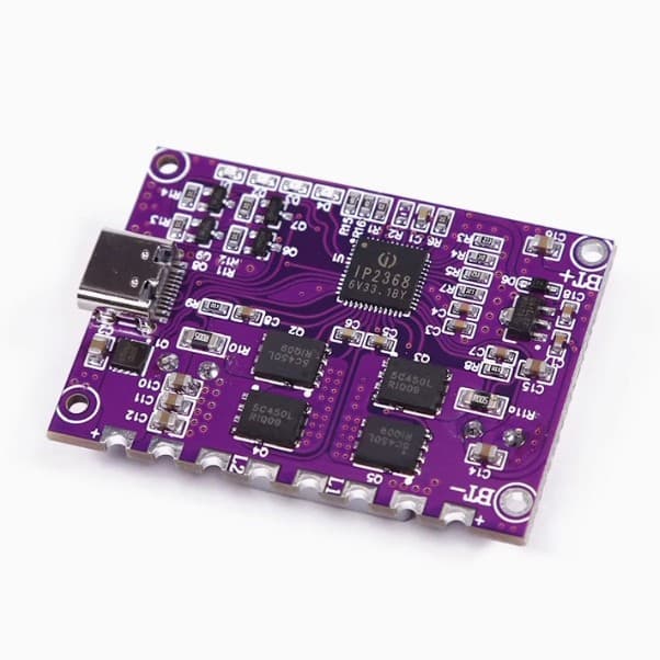 IP2368 Bidirectional High Power Fast Charging Module Power Bank Circuit Board Kit PD100W Buck-Boost Fast Charging