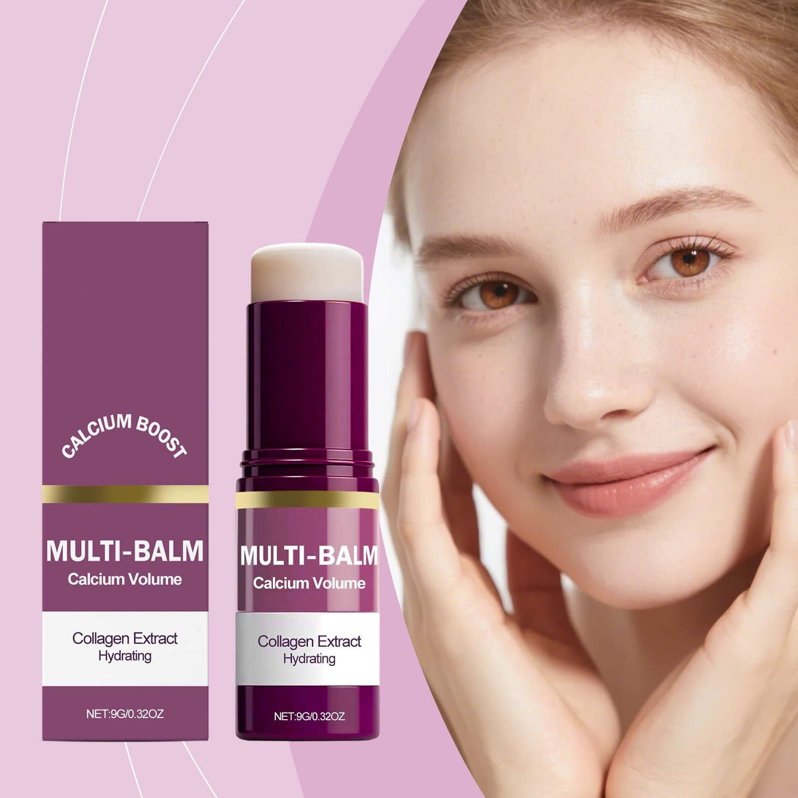 Moisturizing Skin Care Stick Gentle Hydration Daily Lock-in Moisture Comfort Day and Night Skin Care Stick