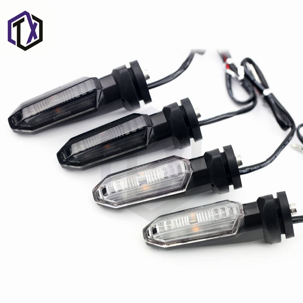 Compatible with Honda ADV150 XADV750 Motorcycle Front and Rear Turn Signal LED Directional Light Modification