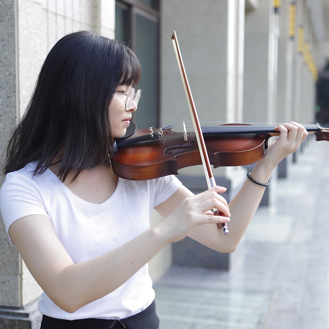 Aston Villa Vintage Matte Violin Ebony Accessories Beginner Exam Performance Professional Level Violin in Stock for Beginners