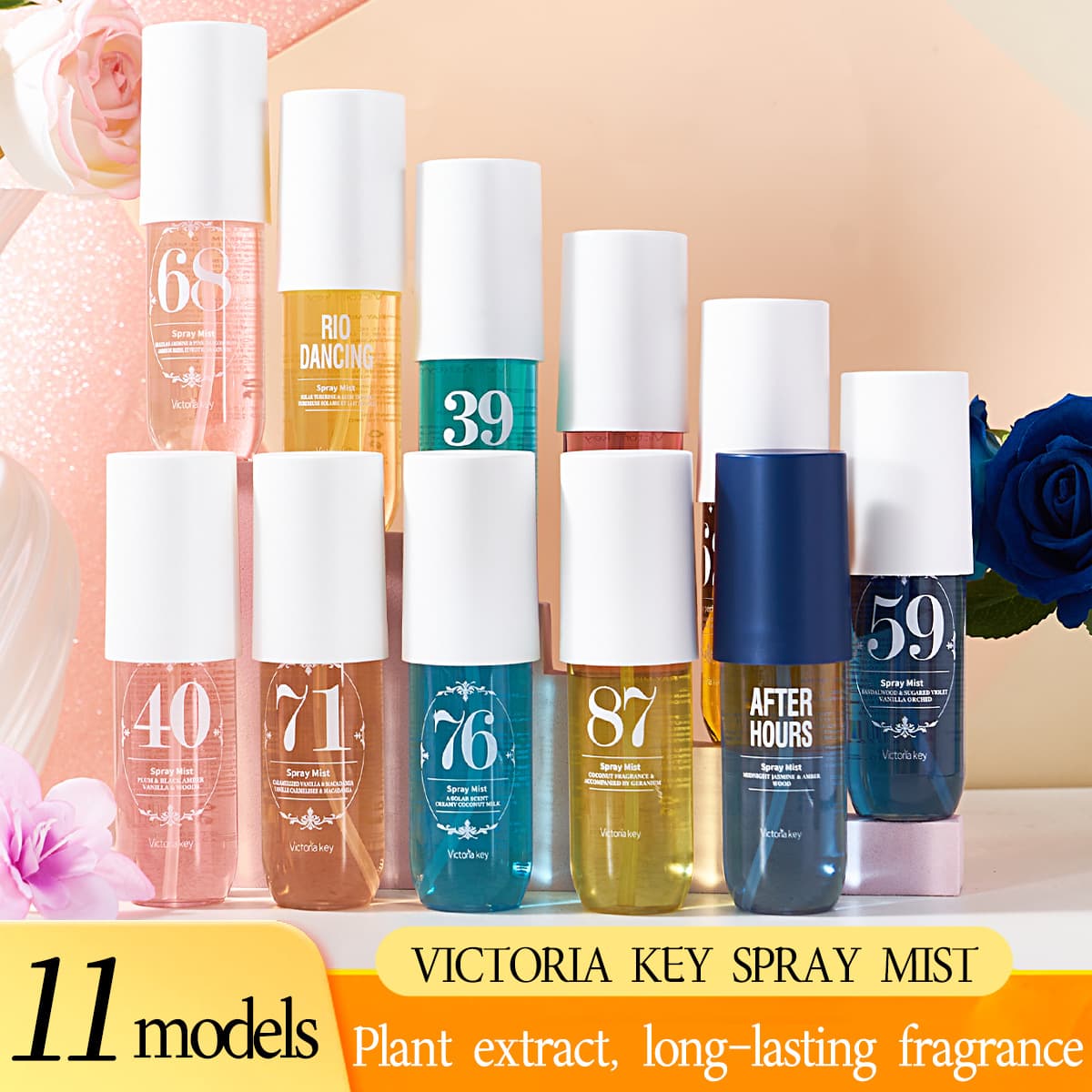 Digital Rio Body & Hair Perfume Spray, Beach Scent, Alcohol-Free