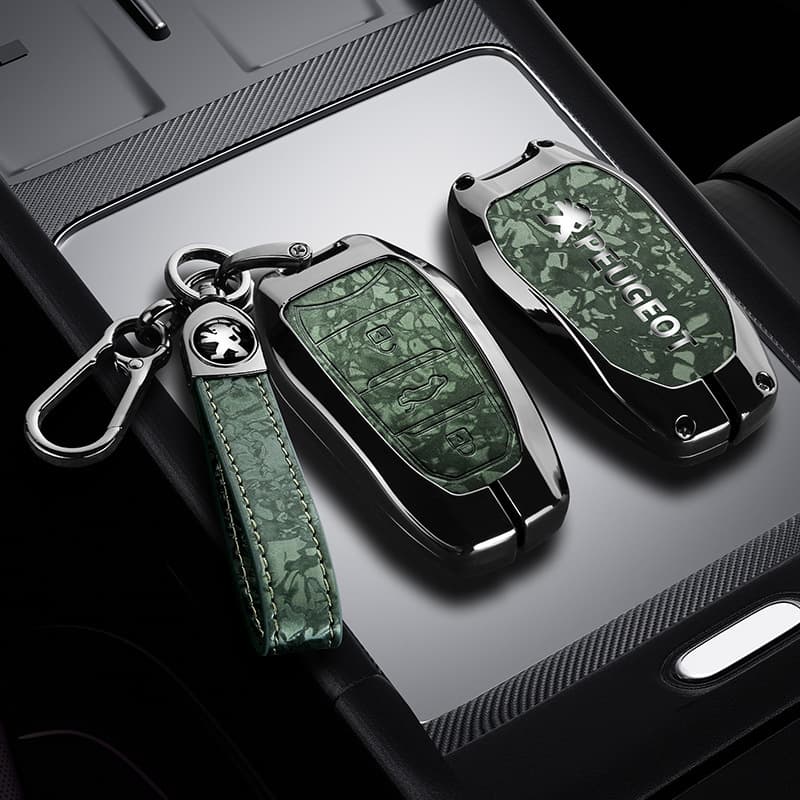 Key Case for Dongfeng Peugeot 408 Shell Keychain Cover 308 Remote 3008 Men 508 Protective Cover 5008 New 2008