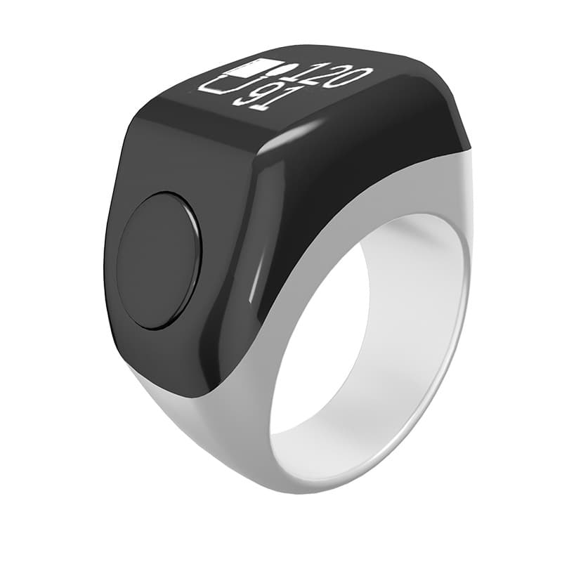 F4 (Fathering) OLED display vibration Middle East touch counter reading counter smart ring