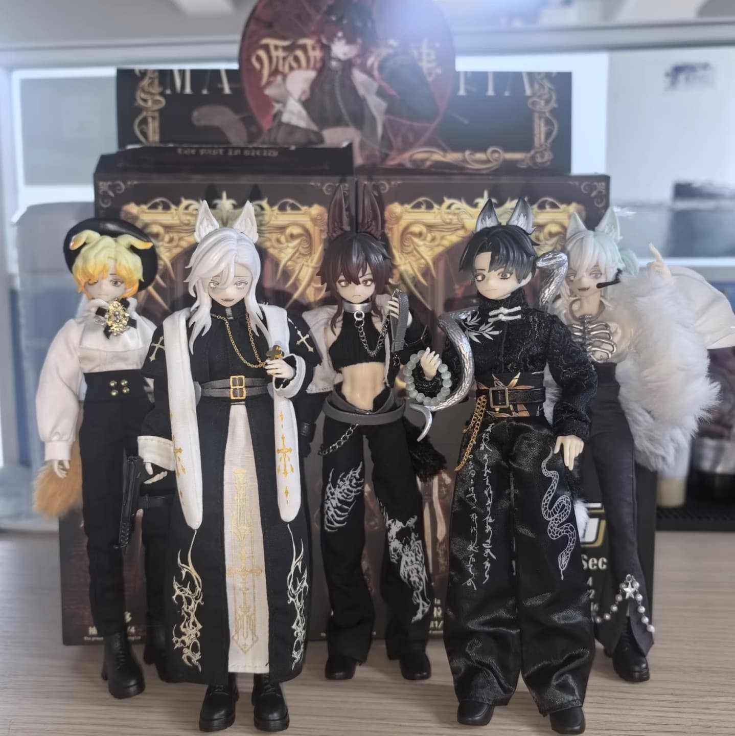 [Genuine] BJD Blind Box Sicily Past Series Figure Articulated Movable Dress-Up Anime Merchandise Gift