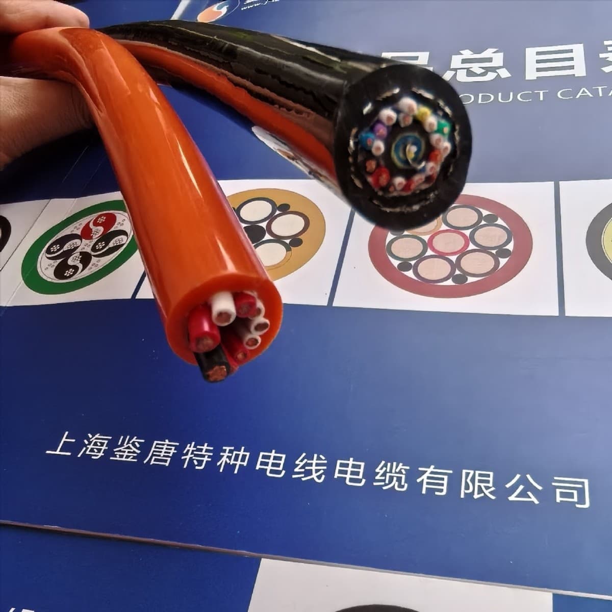 Data collected by underwater robots, video, sonar scans Polyurethane protection Optical cable composite cable
