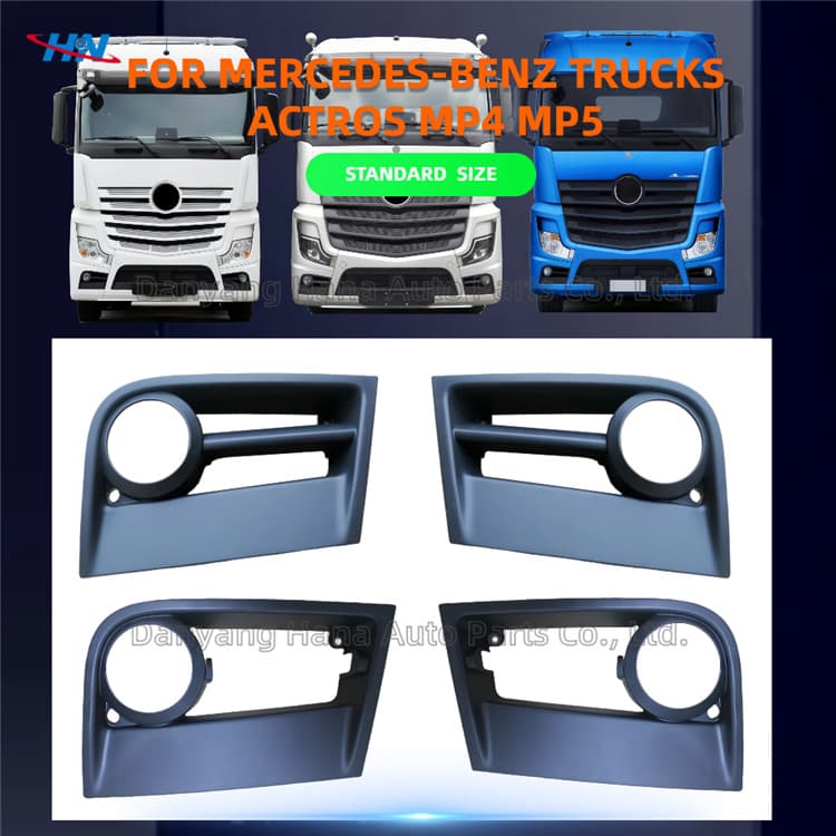 Fog Light Frame Specifically for ACTROS MP4 Mercedes-Benz Truck Light Accessories 9608853974 9608853874