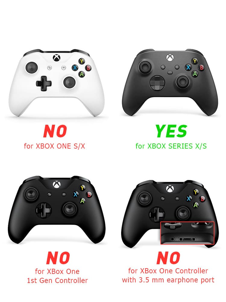 Replacement 3D Joystick Thumbsticks Pair for Xbox Series X/S Controller
