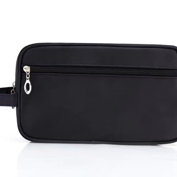 Waterproof Toiletry Bag Cosmetic Organizer Double-Layer Large Capacity Men's Travel Business Toiletry Pouch Breathable Design