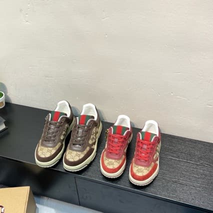 Cross-border High Version G Brand New Style Couple Board Shoes Genuine Leather Versatile Sneakers Classic Casual Sports Shoes