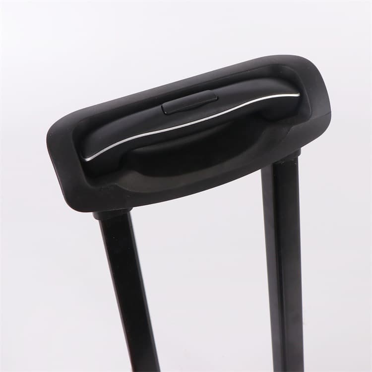 Direct factory sales of aluminum alloy luggage handles, multi-section telescopic travel case handles, wholesale universal wheel accessories.