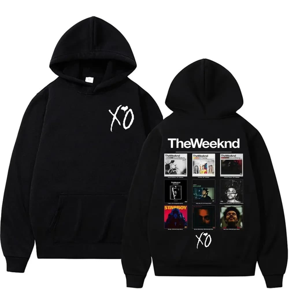 Rapper The Weeknd Album Cover Graphic Hoodies Men Women Fashion