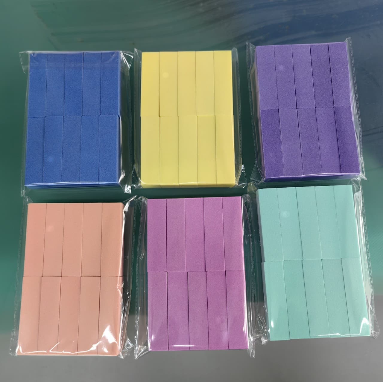 Nail Polishing Block Sponge High Foaming Color Polishing File Nail Polishing Strip Polishing Block Manicure Tools in Stock