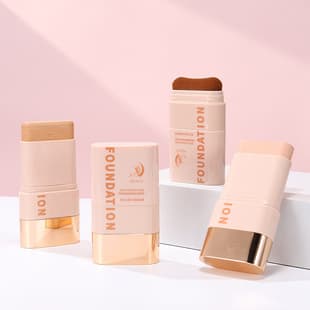 Laiqian Factory Foundation Stick Dual-End Concealer Stick Concealer Cream Cross-Border Light Custom Foundation Stick OEM Private Label Processing