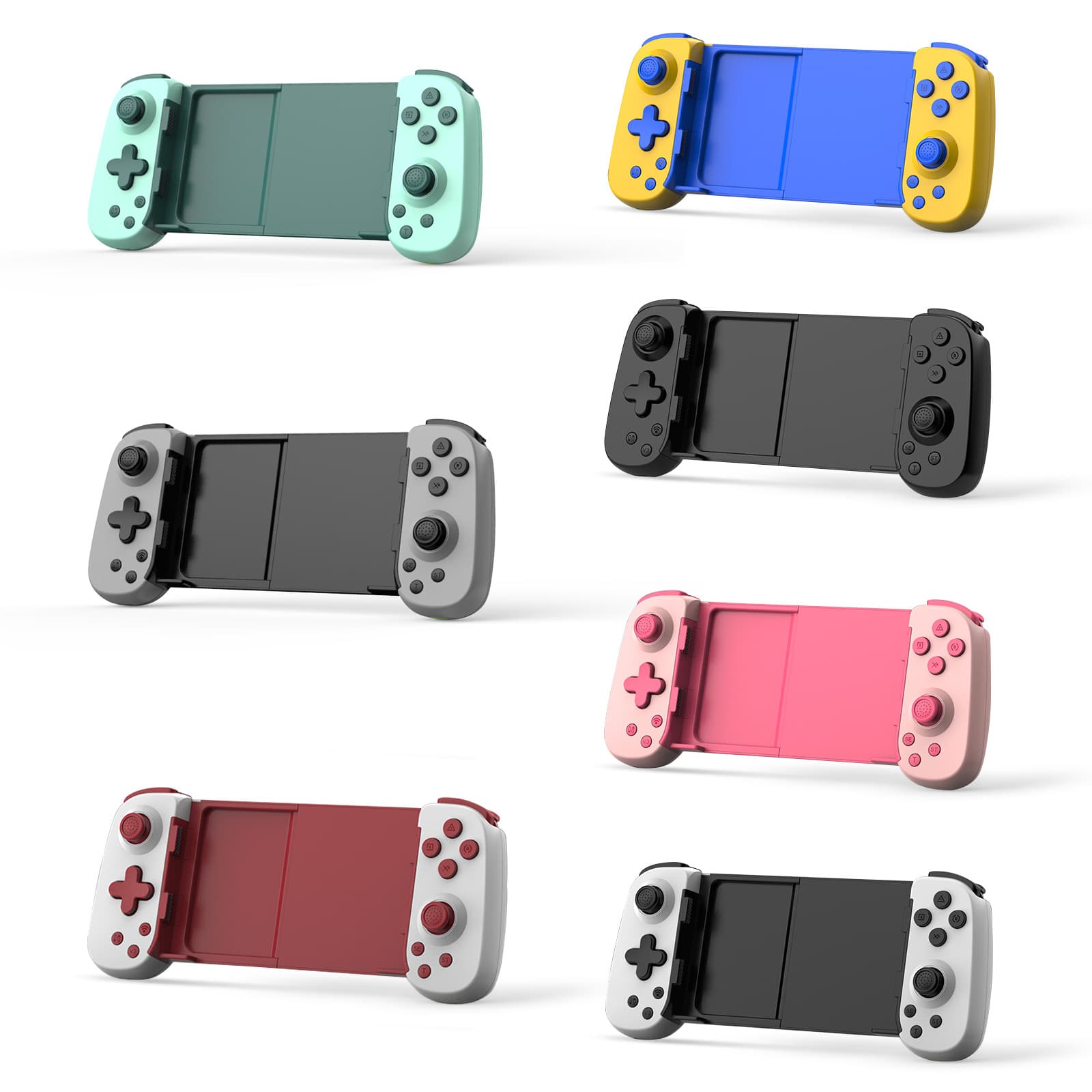 D6 New Stretchable Wireless Bluetooth Game Controller For Android iOS Computer Hall Sensing Technology
