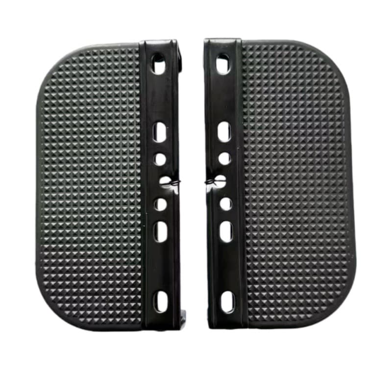 Electric Bike Folding Pedals, Universal Foldable Footrest for Ride-Hailing Electric Bicycles, Thickened Foot Pegs