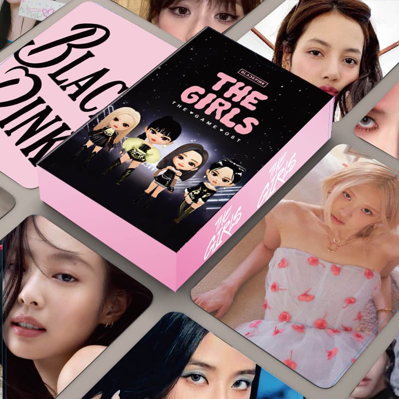 In Stock Stray Kids BP Pink Ink New Album 55 Small Cards <MAXIDENT> Postcards