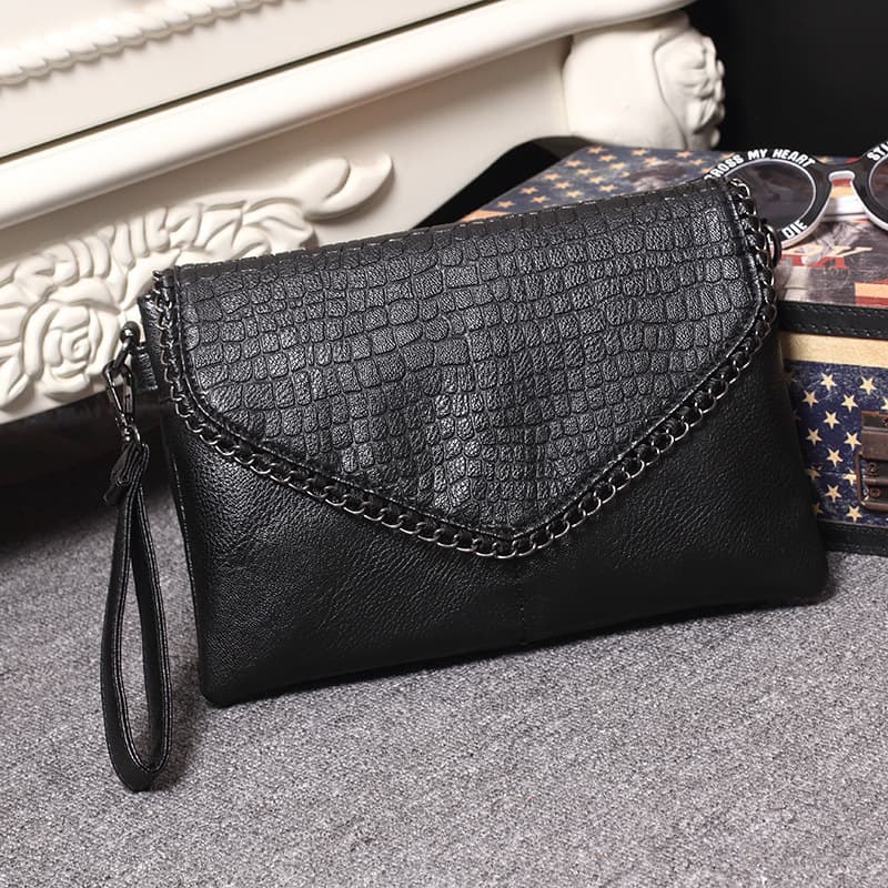 Export Soft Leather Texture Bag New Style Bags Women's Shoulder Bag Double Zipper Crossbody Bag Amazon Embossed Chain Bag