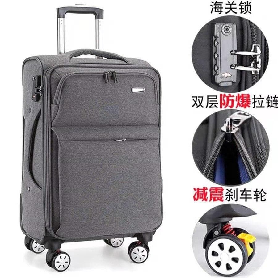 Luggage Suitcase 28inch Durable Oxford Cloth Travel Suitcase with Wheels 20inch Luggage That Can Be Taken on the Plane
