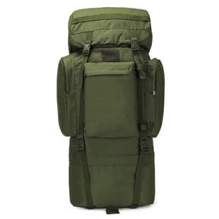 110L Large Capacity Hiking Backpack U-shaped Frame Rucksack Tactical Backpack Outdoor Casual Travel Hiking Backpack