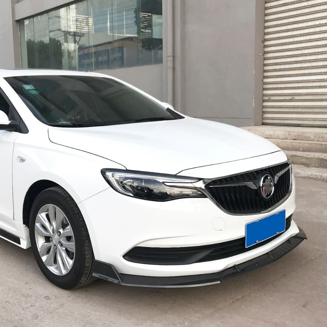 2018-2019 Buick Excelle GT Front Lip Spoiler Modification, Buick Excelle Front Bumper Lip Spoiler Decoration