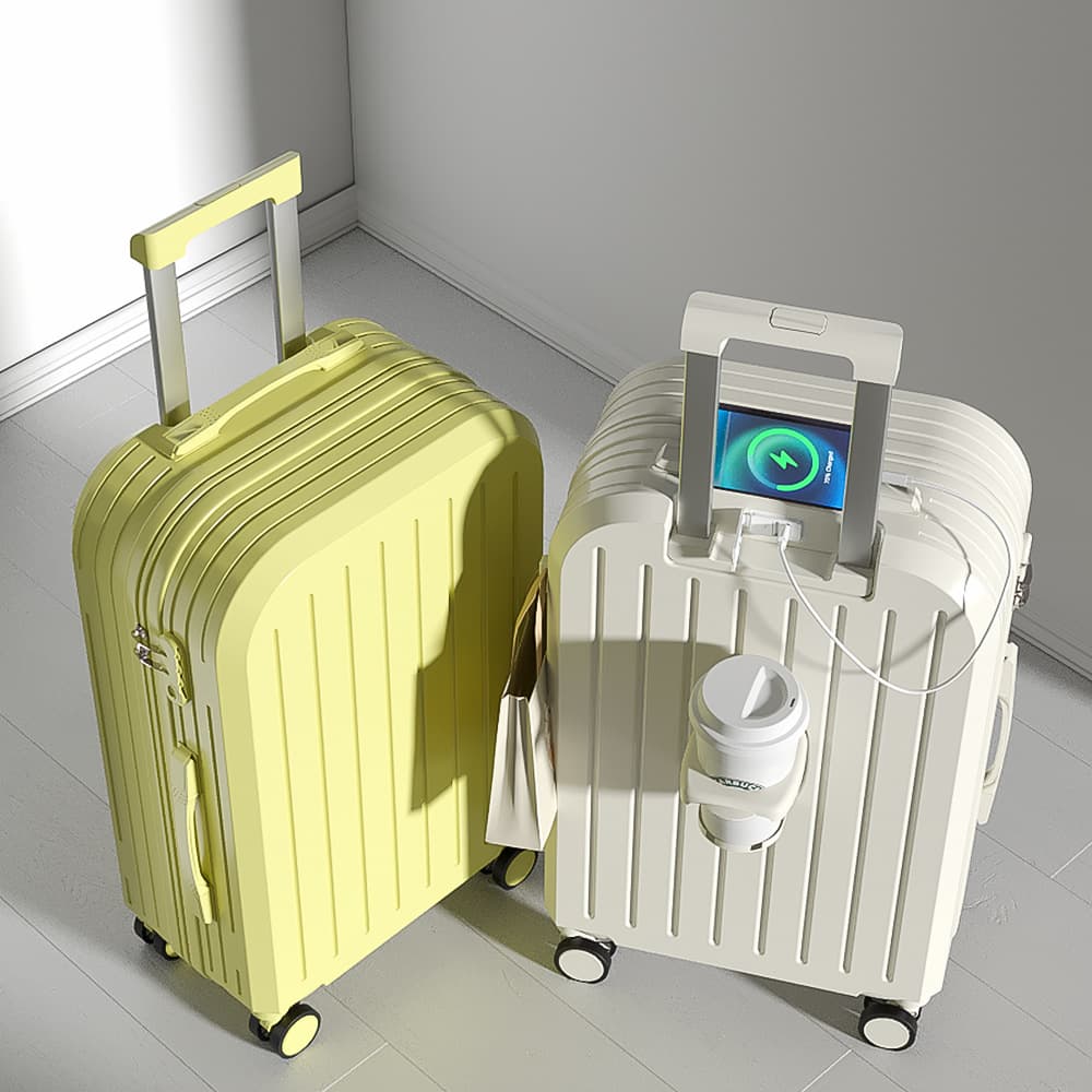 New Suitcase, High-Appearance Pull Rod Box for Women, Sturdy and Durable Password Box, Men and Women Students Travel Luggage Bag